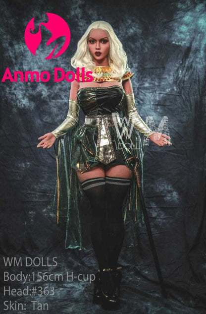Sariyah: 156cm H-Cup WM Sex Doll, Cleopatra Outfit, Head #363 Anmodolls WM DOLLS - TPE