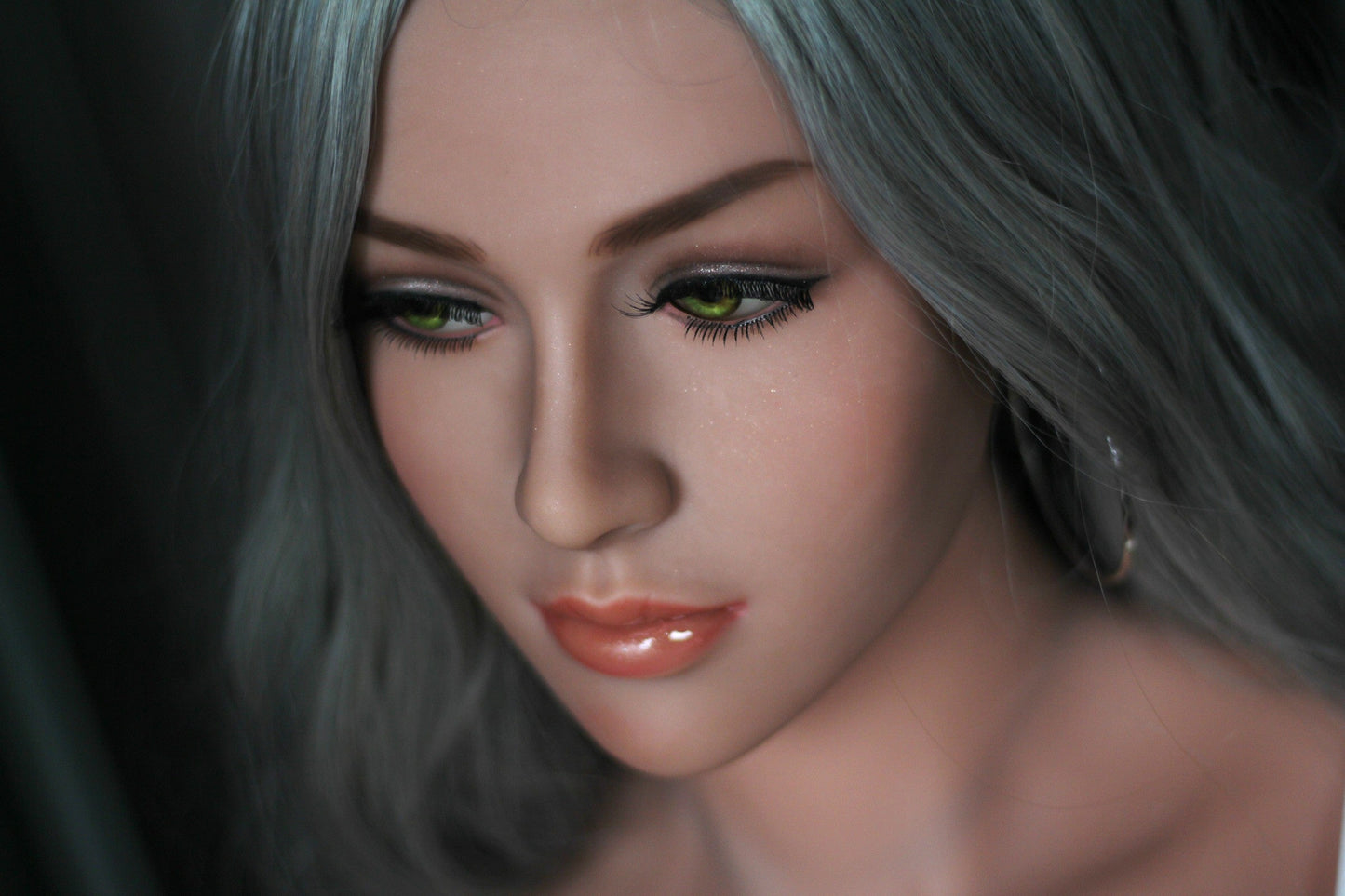 Barebie- Gorgeous Grey hair Ultra realistic TPE Sex Doll - WM Head 15 Anmodolls WM DOLLS - TPE