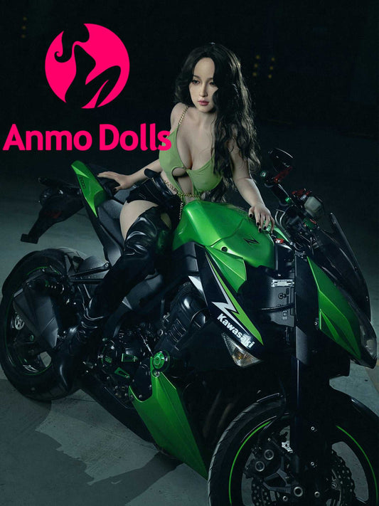 Jaden - Fire Motorcycle Spicy Silicone sex doll Anmodolls Zelex dolls - SILICONE