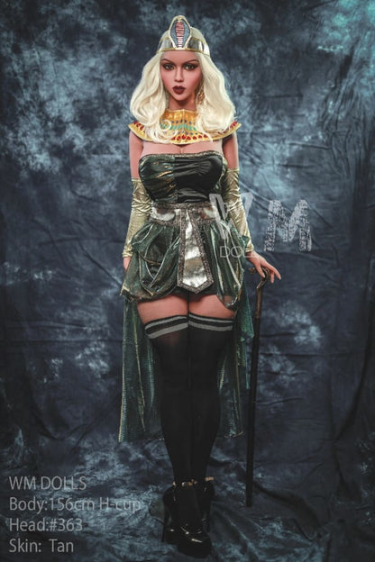 Sariyah: 156cm H-Cup WM Sex Doll, Cleopatra Outfit, Head #363
