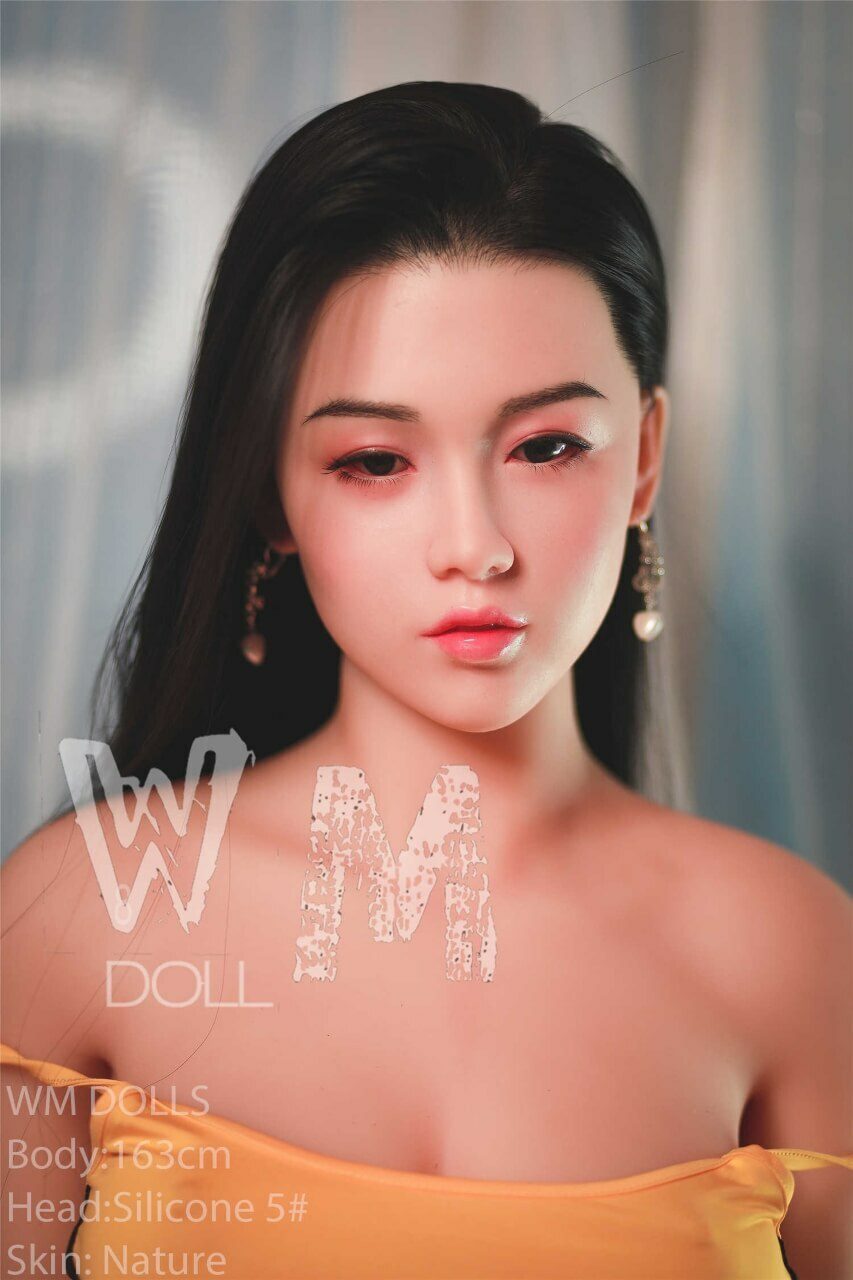 Azabilla: WM Sex Doll, 163cm, C-Cup, Brunette Asian Teen, Silicon Head No.5
