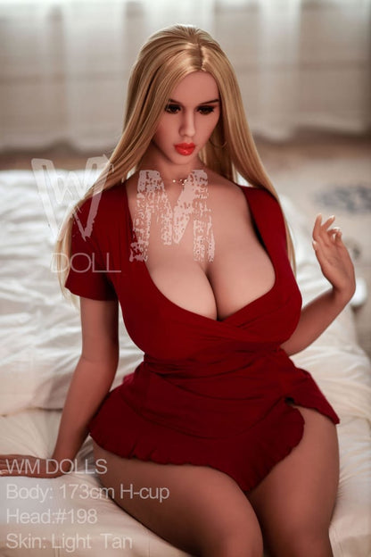 Rodina Luxury WM Sex Doll: 173cm, H-Cup Blonde, Head #198 Anmodolls WM DOLLS - TPE