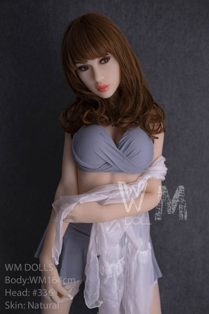 Miska, 164cm WM Sex Doll: D-Cup, Hot Brunette (Head #336)