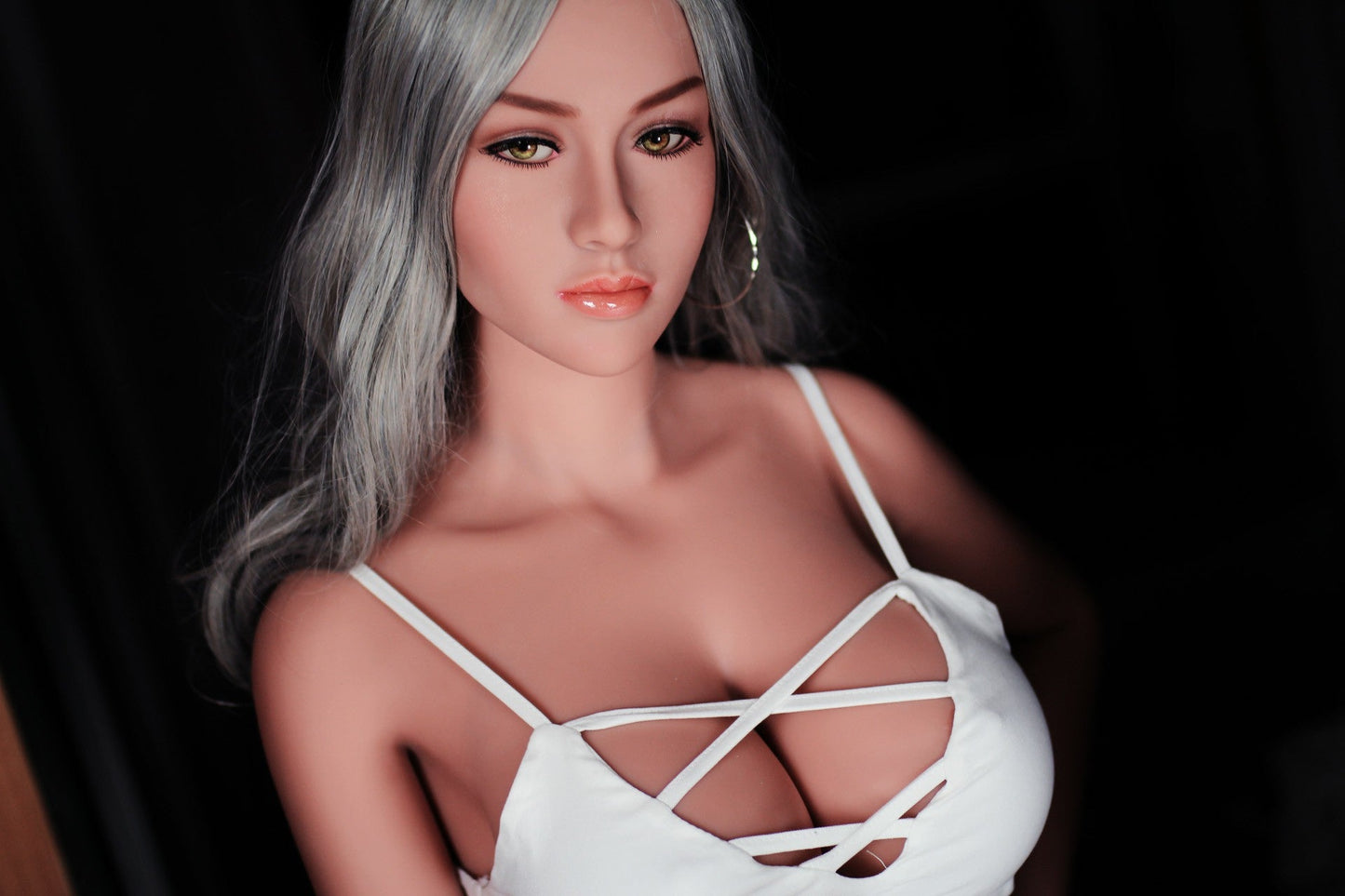 Barebie- Gorgeous Grey hair Ultra realistic TPE Sex Doll - WM Head 15 Anmodolls WM DOLLS - TPE