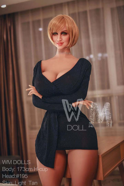 Anjozlina: WM Sex Doll, Curvy MILF, 173cm, H-Cup, Head 195