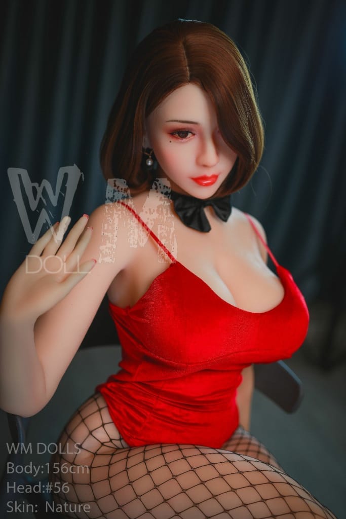 Dollca: WM Sex Doll, H-Cup, BBW, Asian MILF in Playboy Outfit - Head #56