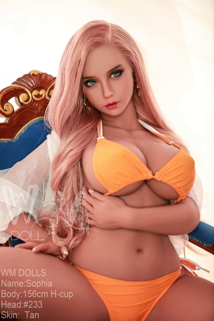 Lulu: Busty Blonde Delight, WM Sex Doll, 156cm H-Cup, Head #233