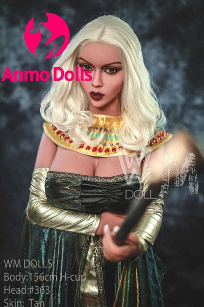 Sariyah: 156cm H-Cup WM Sex Doll, Cleopatra Outfit, Head #363 Anmodolls WM DOLLS - TPE