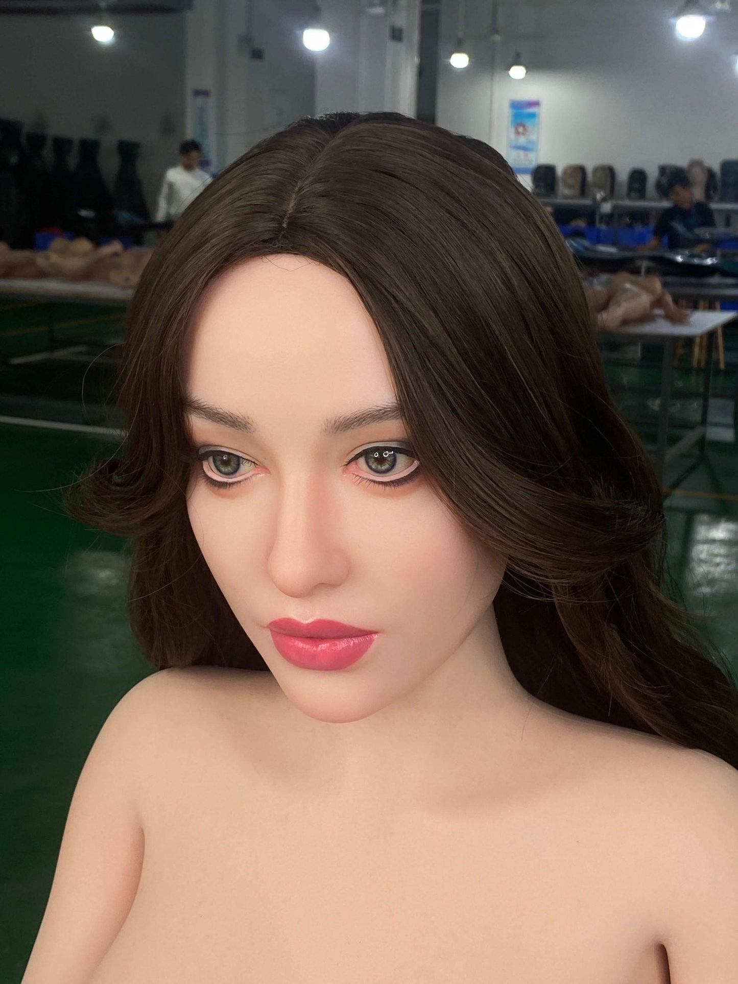 Bernice - Hot Mature Silicon Sex doll With Sexy Dress Anmodolls Zelex dolls - SILICONE