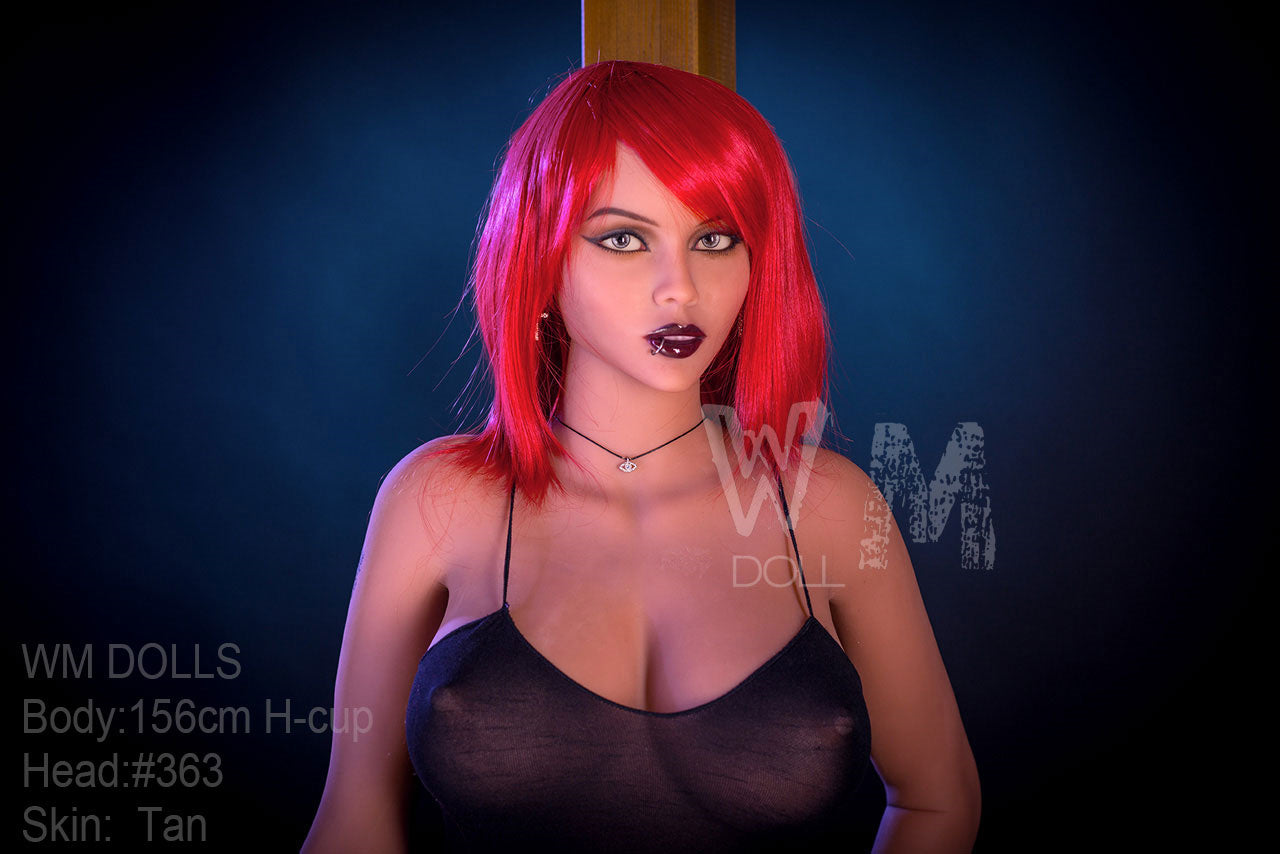 Azize: WM Sex Doll, 156 cm H-Cup, Head 363 | Hot Redhead MILF with Curvy Butt