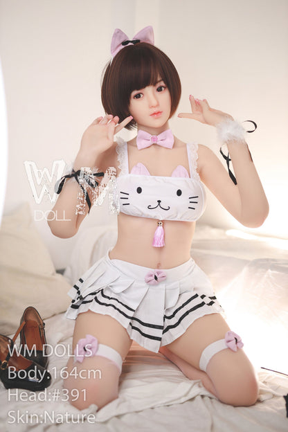 Yang: 164cm, D-Cup, WM Sex Doll, Brunette Asian Teen, Head #391