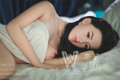 Azabilla: WM Sex Doll, 163cm, C-Cup, Brunette Asian Teen, Silicon Head No.5