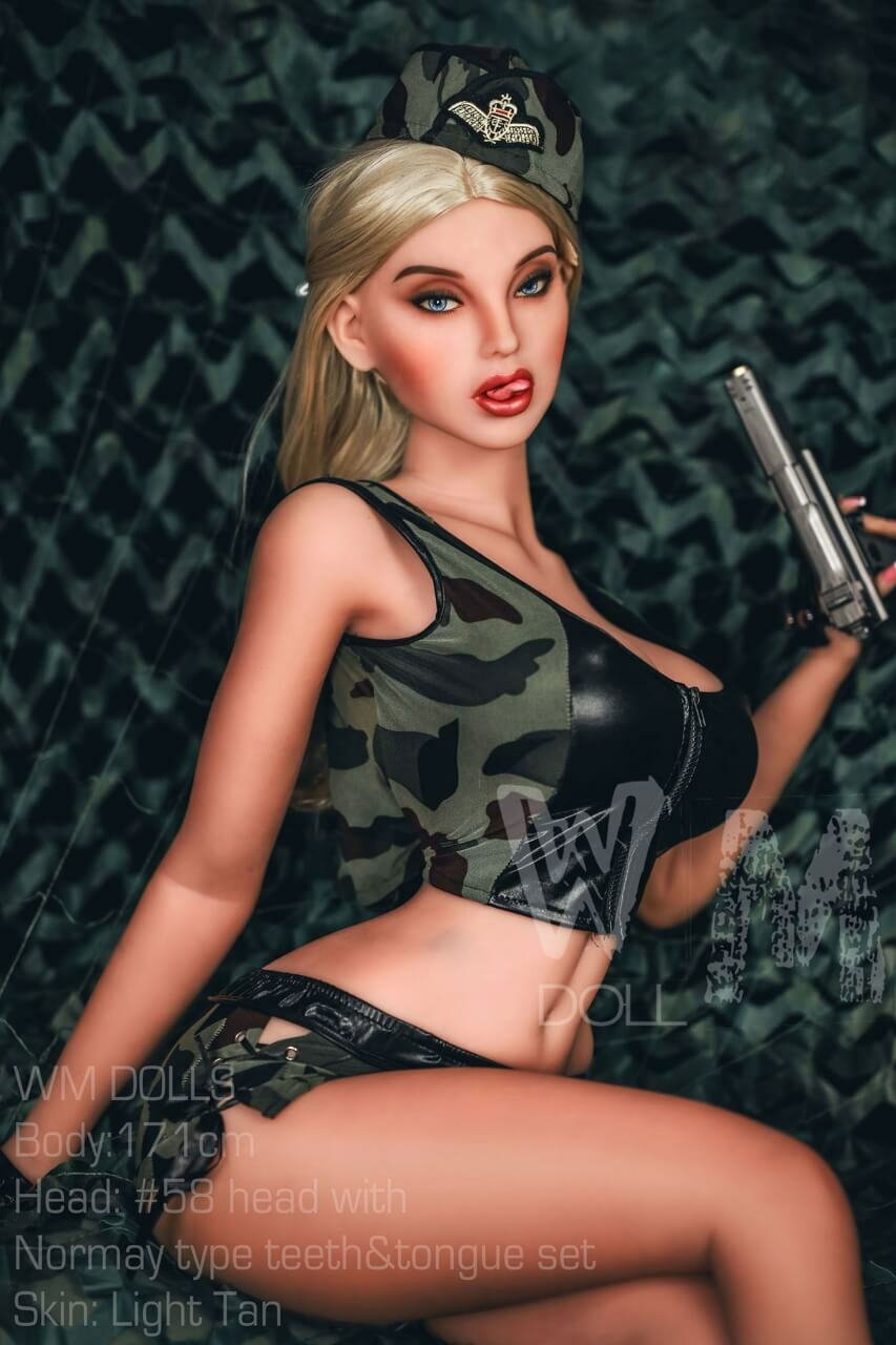 Val - Hot Military Blonde WM Sex Doll, 171cm, H-Cup, Head #58 Anmodolls WM DOLLS - TPE