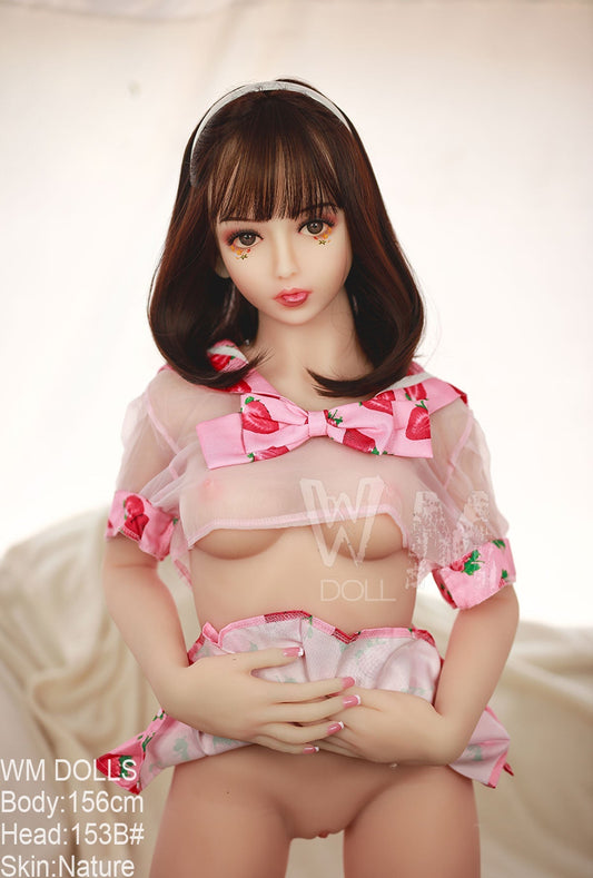Promise - WM Sex Doll: 156cm B-Cup School Girl with Innocent Face, Head 153B Anmodolls WM DOLLS - TPE