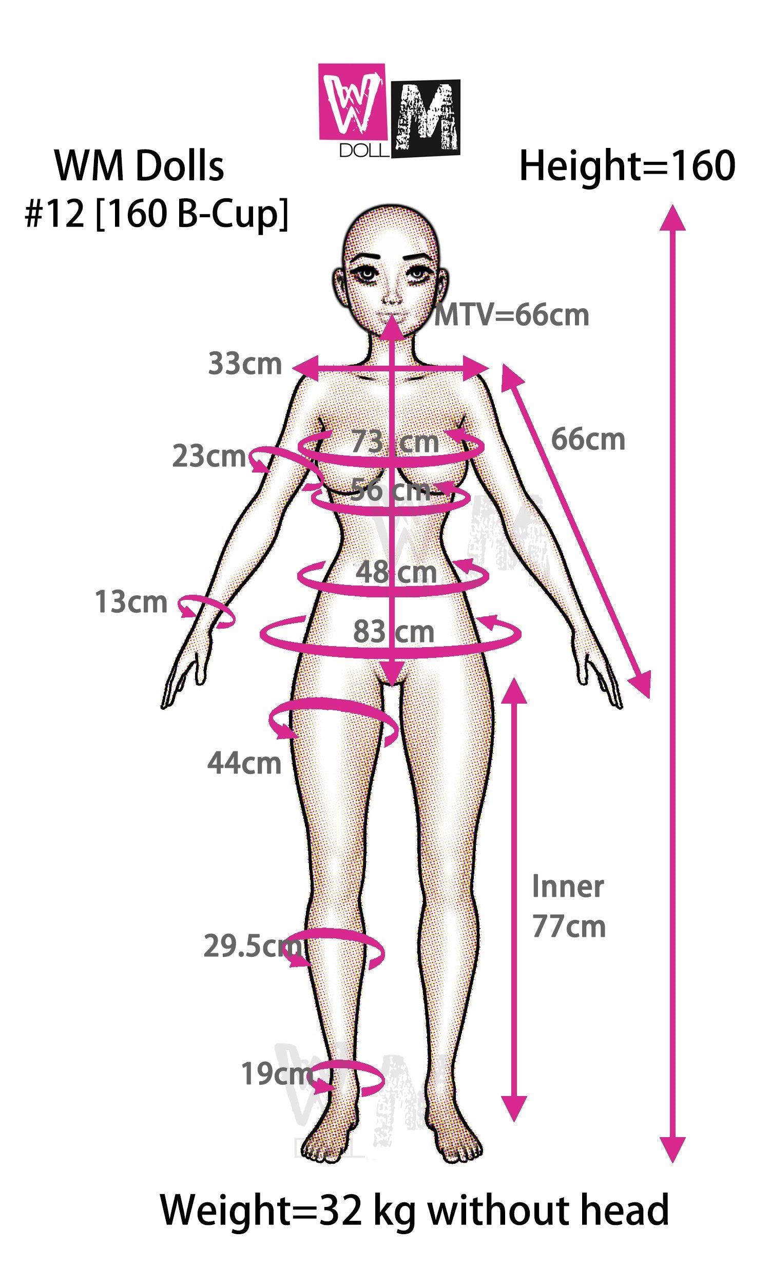 wm-160cm-b-elvina - High-quality realistic doll, USA love doll, Europe sex dolls