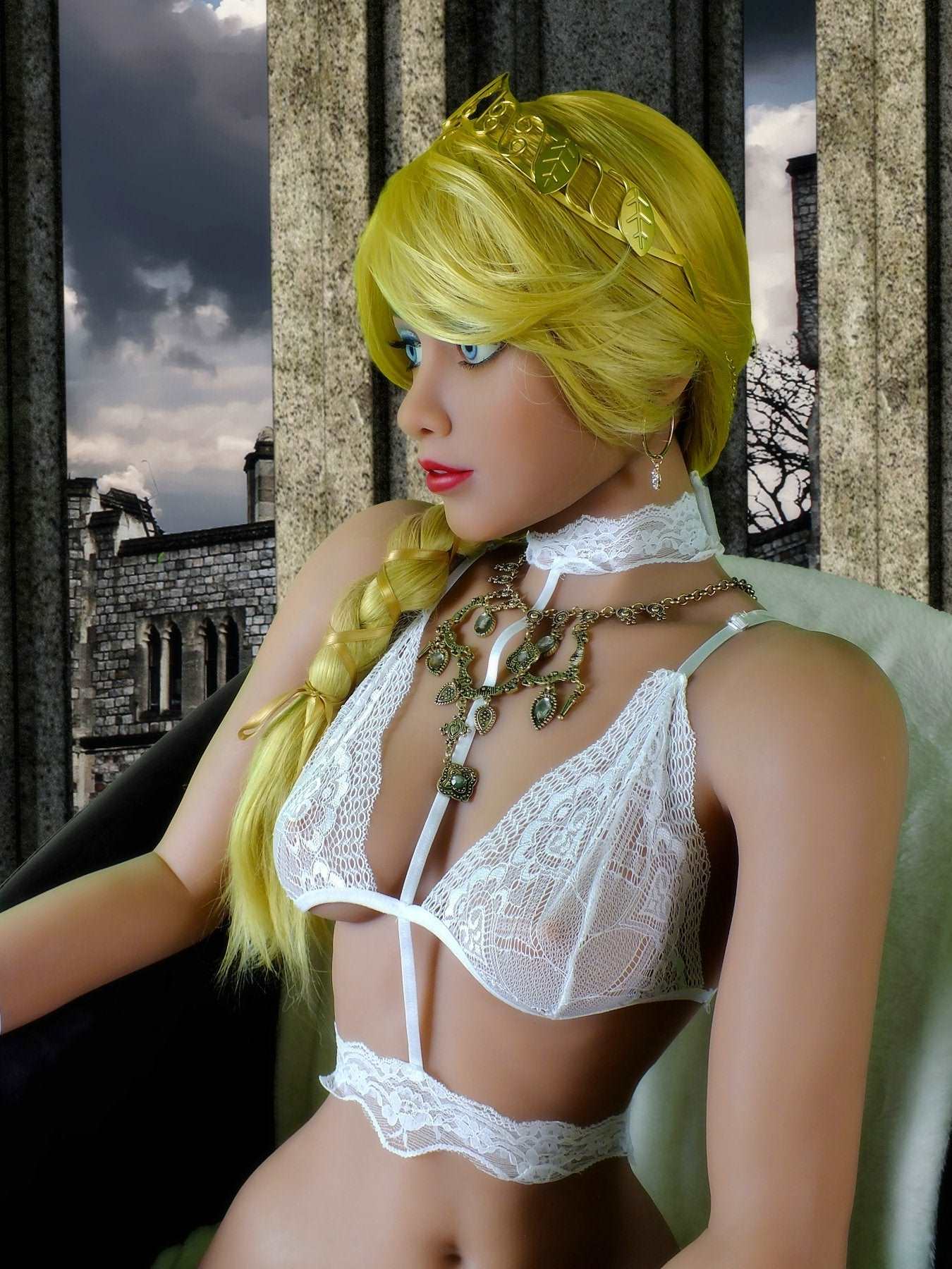 Adelaide: YL's Golden-Haired, Blue-Eyed 168cm Beauty with a Slender Physique Anmodolls YL