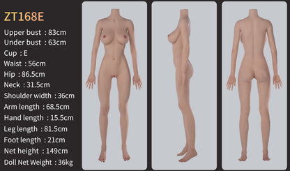 Image of zelex-hybrid-168cm-jamie, a high-quality and realistic sex doll by Anmodolls Zelex