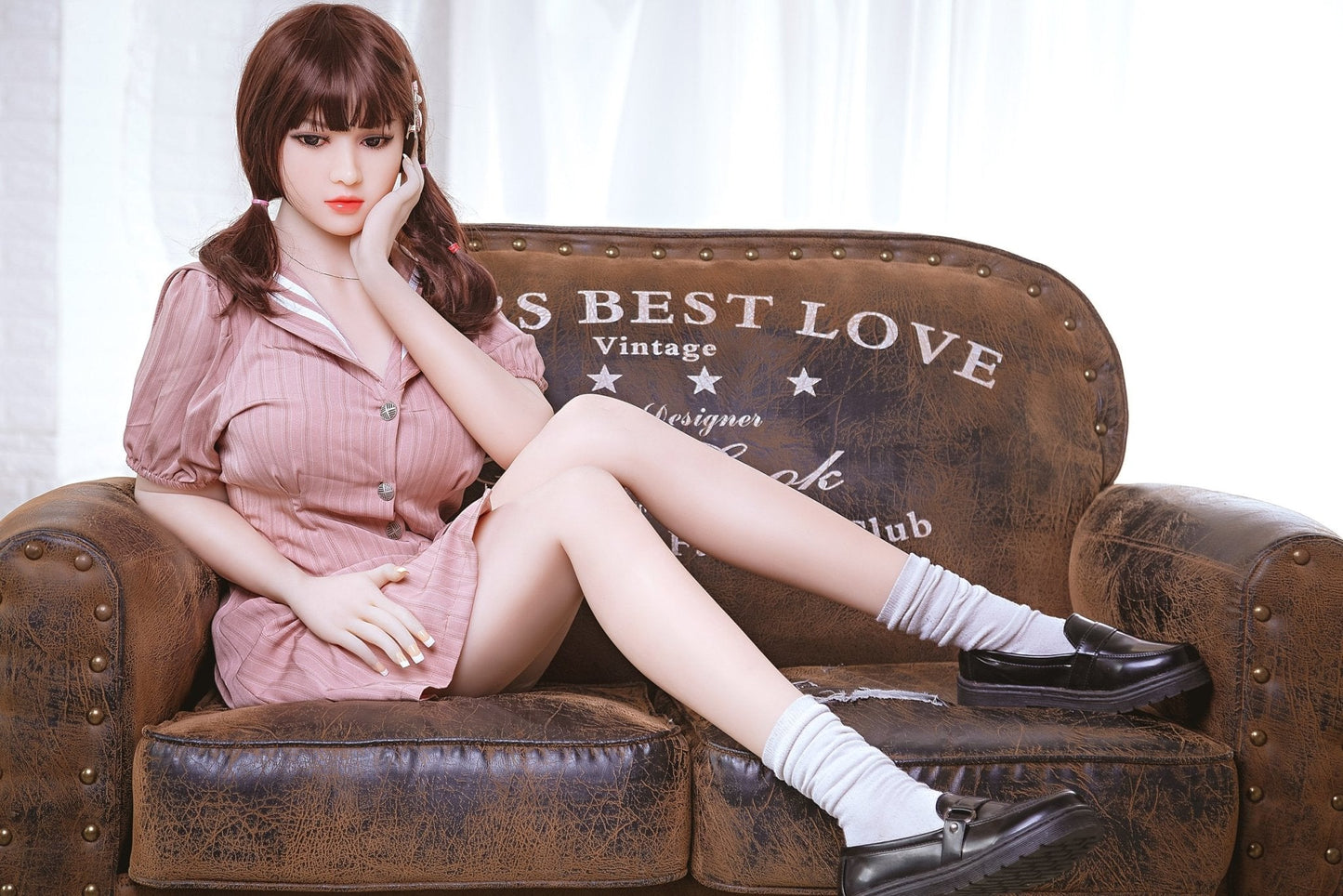 Jacqueline - Atrractive Student Sex Doll With a Silicone face -TPE Sex Doll by Anmodolls