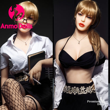 Alison - Very Sweet Secretary Sex Doll With Amazing Detailed Finishes -TPE Sex Doll by Anmodolls