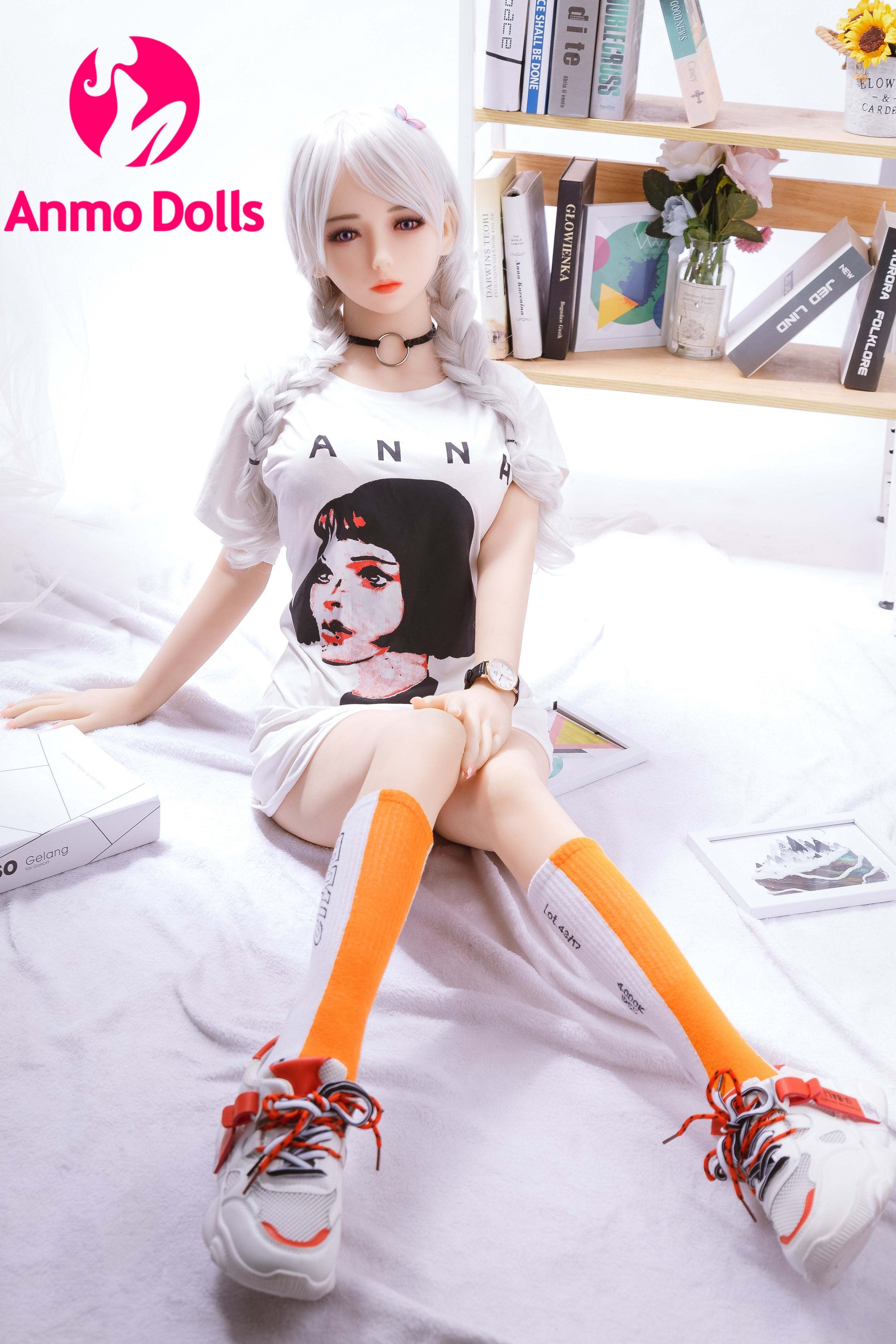 Cheryl  - 158cm +#113 Sporty Hip Hop Style long hair beautiful doll -TPE Sex Doll by Anmodolls