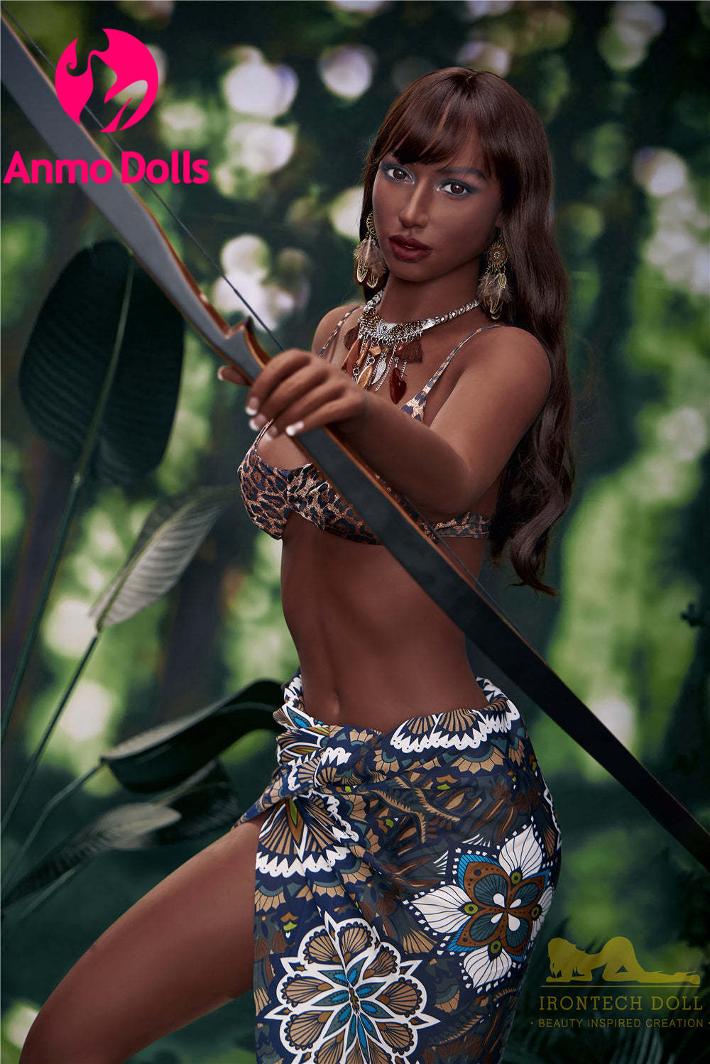 Miah - Dark skinned black amateur hottie Sex Doll by Anmodolls