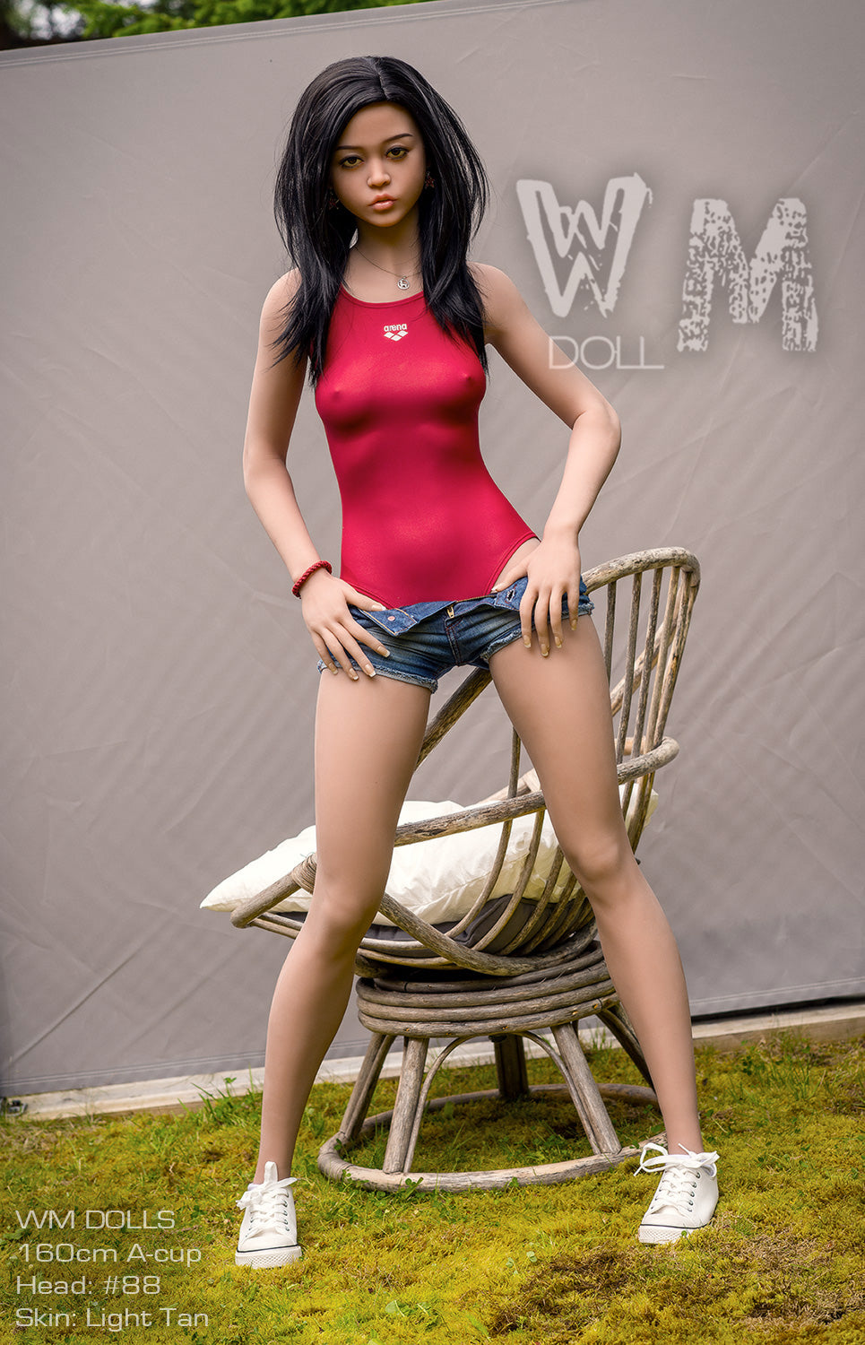 Riva - WM 160cm A cup+#88 cute sex swimming suit doll in good price - TPE Sex Doll by Anmodolls