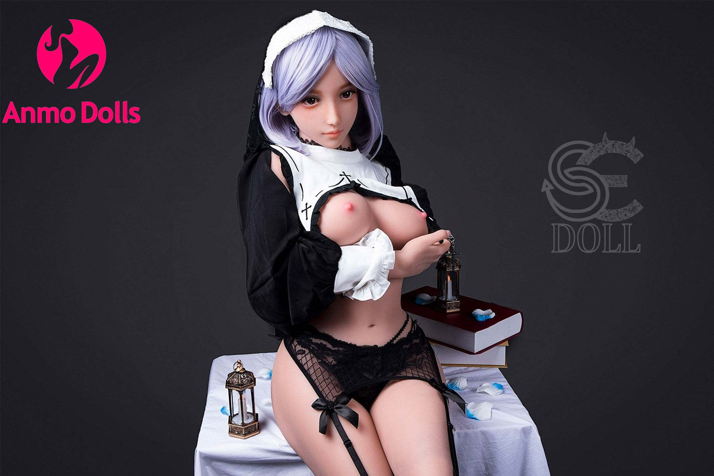 Enter a World of Fantasy with Tamara - Blue Haired TPE Sex Doll for Your Wildest Desires