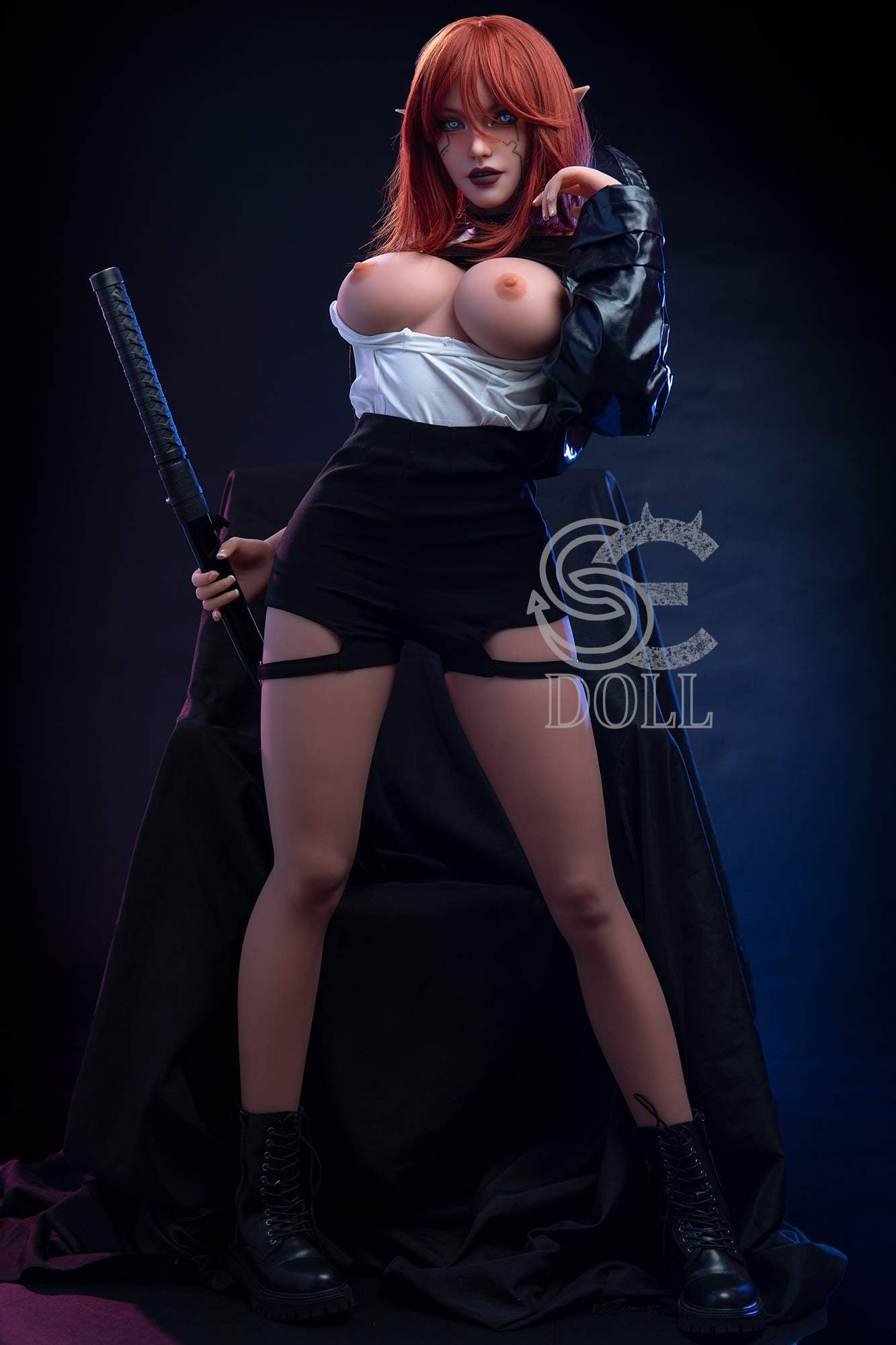 Neha - Exotic Elf TPE Sex Doll with Sword for Fantasy Roleplay