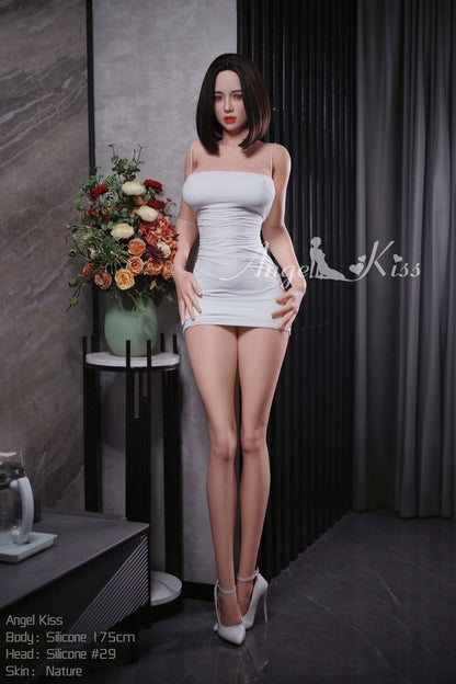 Sharon - S175cm+S#29 Asian women silicone doll with long legs and slim figure by Anmodolls