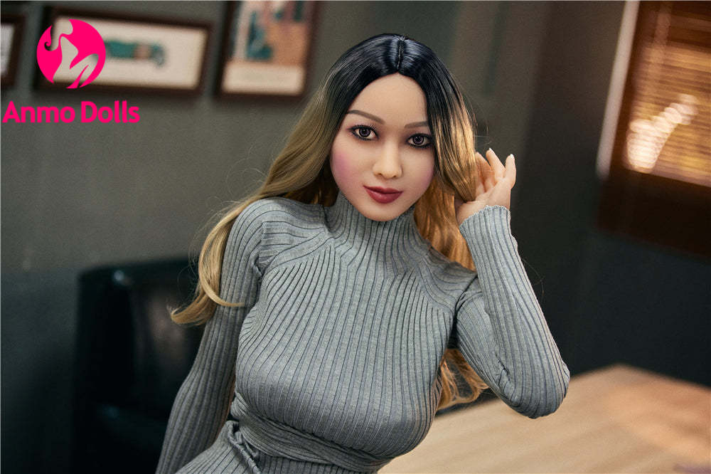 Yumina - The Horney Office Manager Sex Doll - TPE Sex doll by Anmodolls