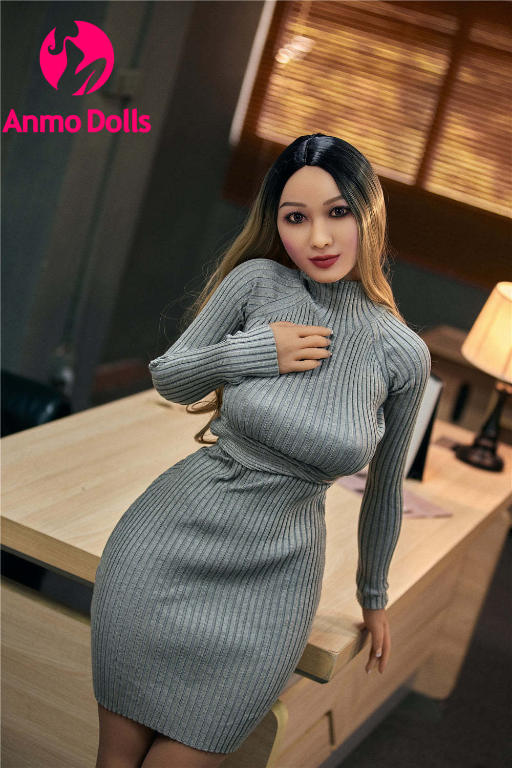 Yumina - The Horney Office Manager Sex Doll - TPE Sex doll by Anmodolls